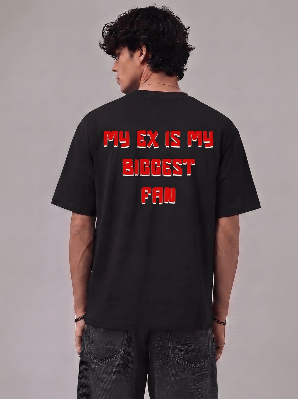 No.1 Fan (My Ex) Oversized T-Shirt - holystud