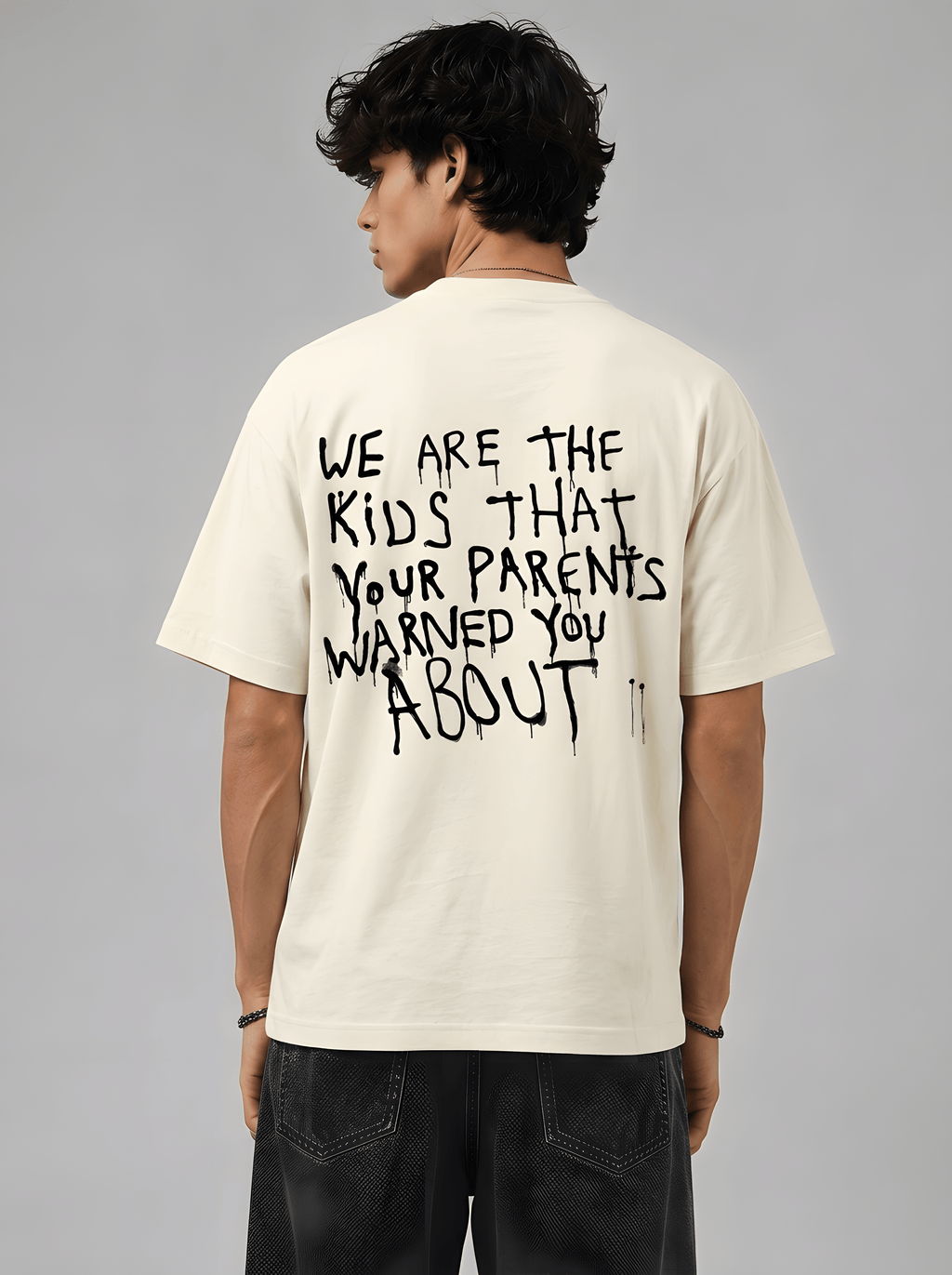 F*ck the World Oversized Graphic T-Shirt - holystud