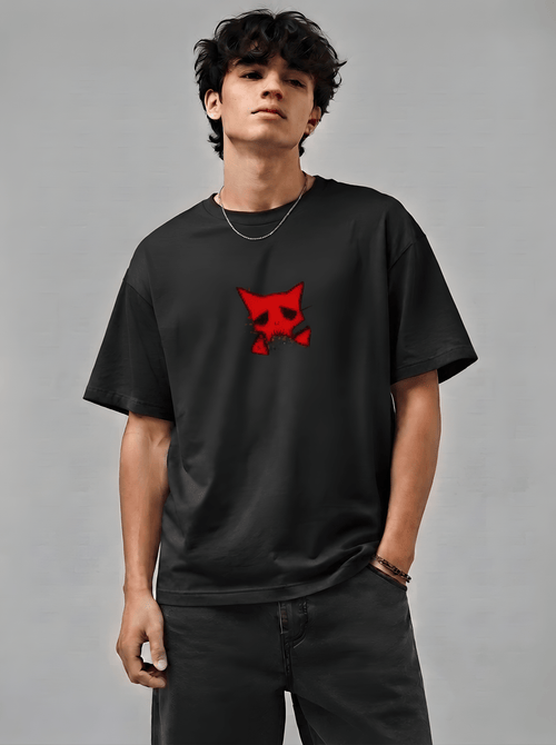 Inspired by the Fear of Being Average – Oversized Graphic T-Shirt - holystud