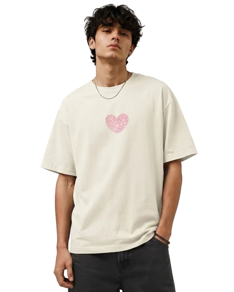 More Amor Por Favor – Oversized Graphic T-Shirt - holystud
